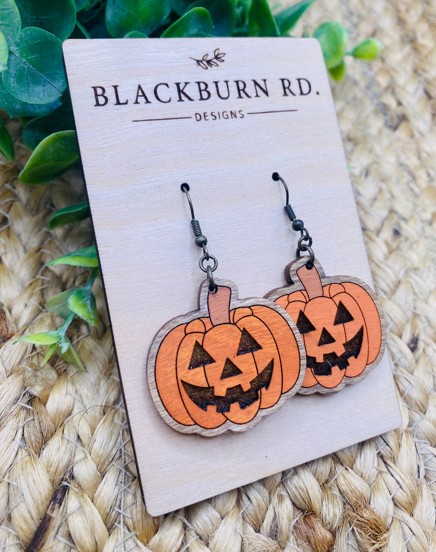 Pumpkin/Jack-O-Lantern Dangles