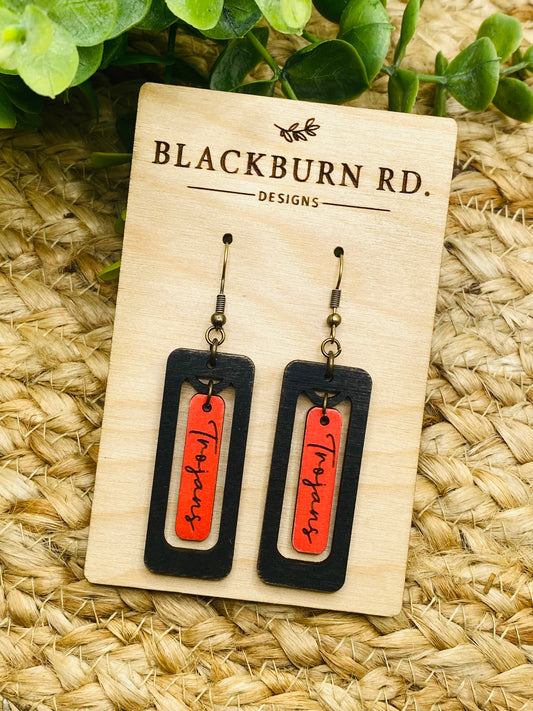 EC Colored Acrylic Bar Dangles