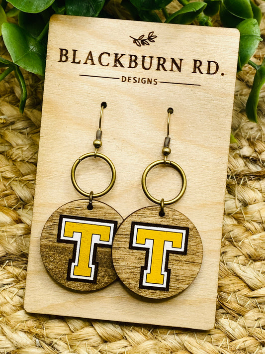 T Logo Dangles