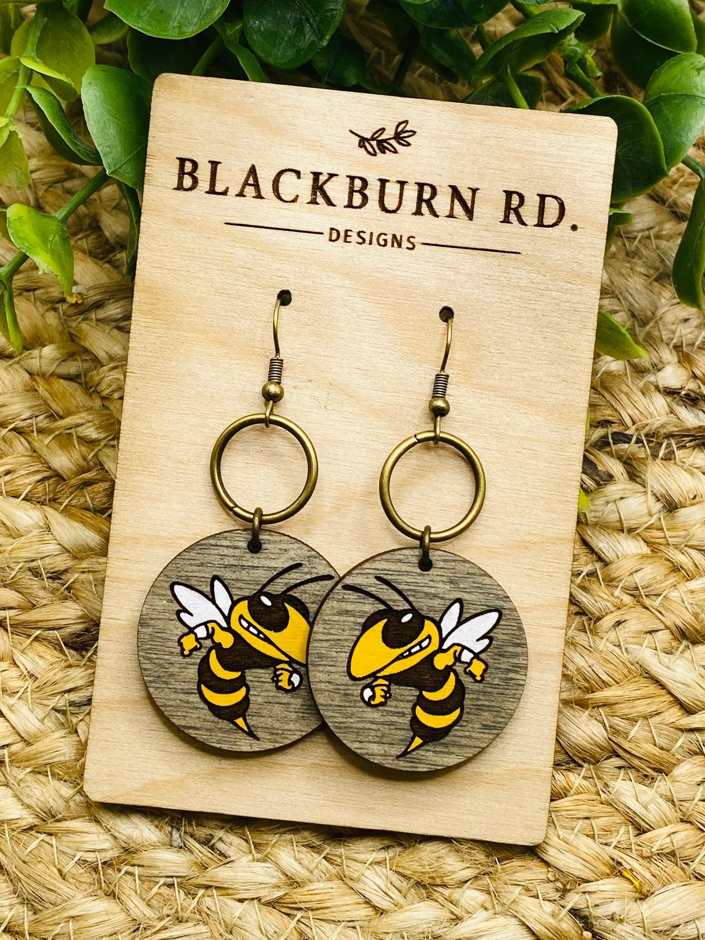 Yellowjacket Logo Dangles