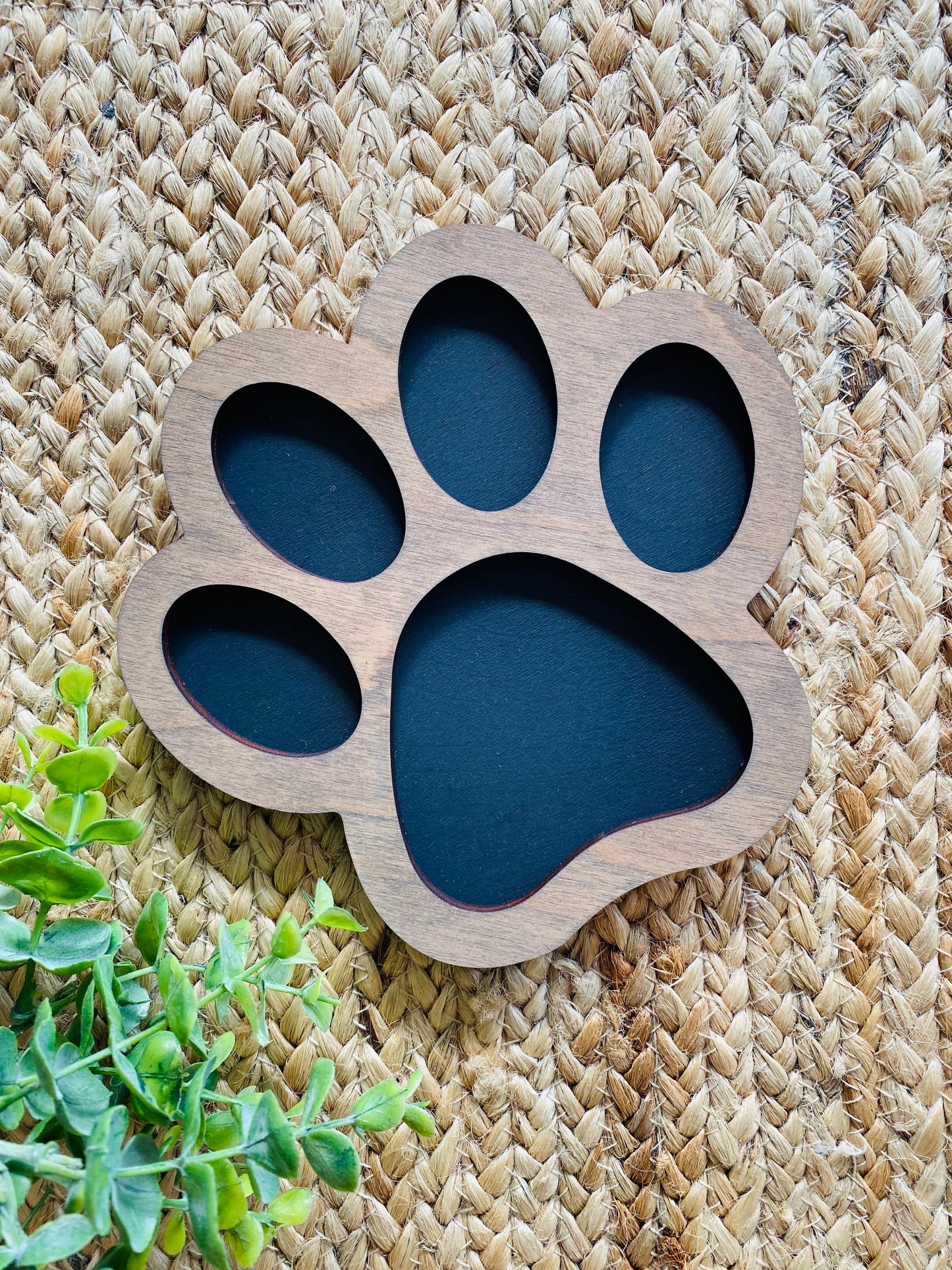 Paw Print Porch Leaner Insert