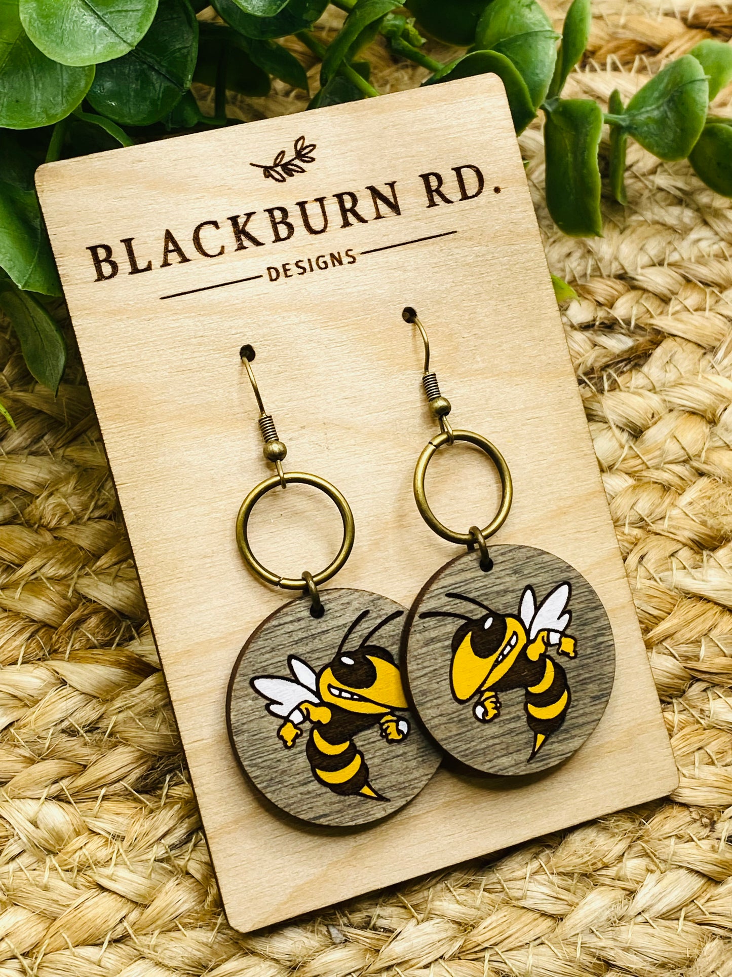Yellowjacket Logo Dangles
