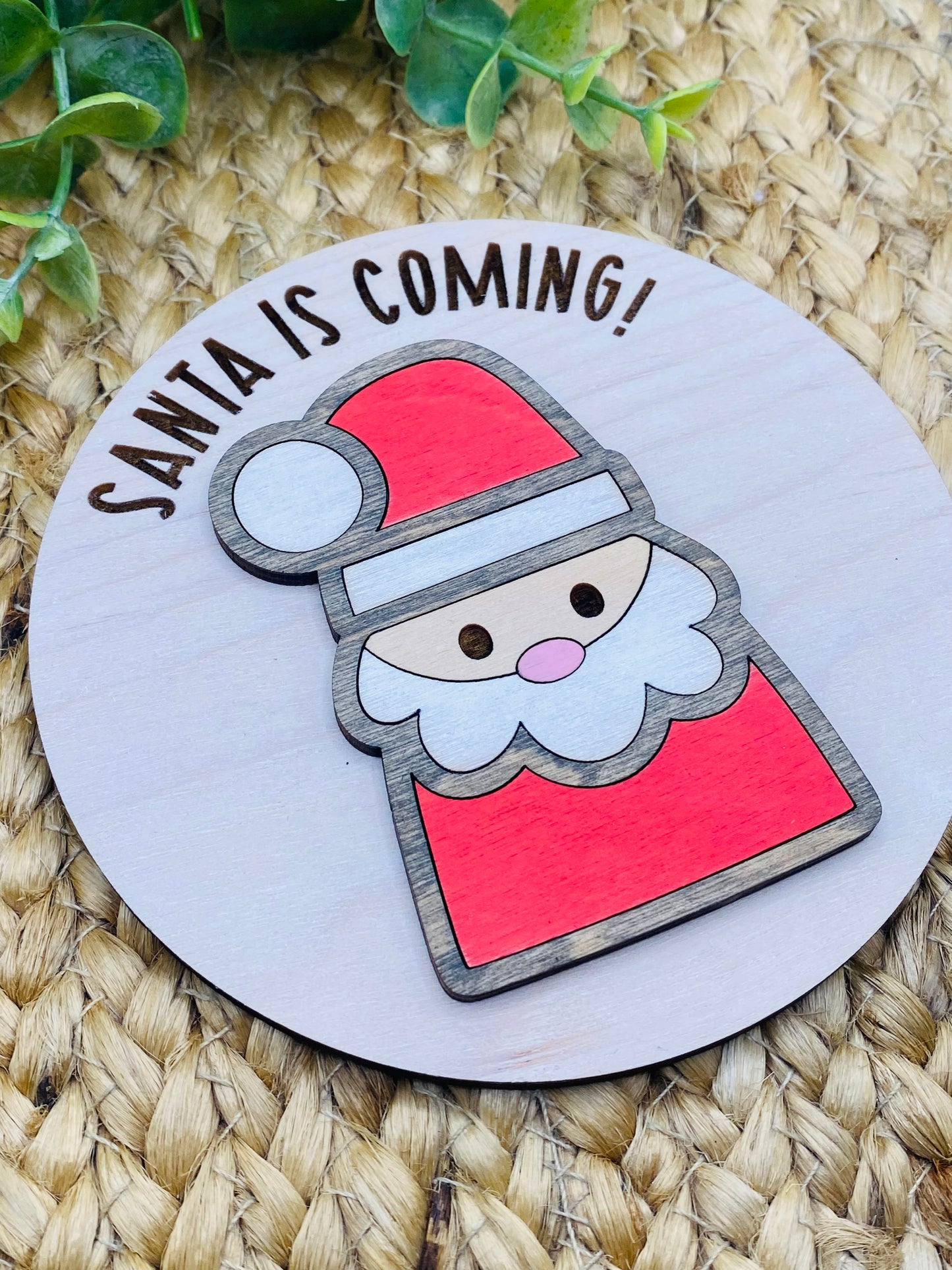 Santa is Coming Insert