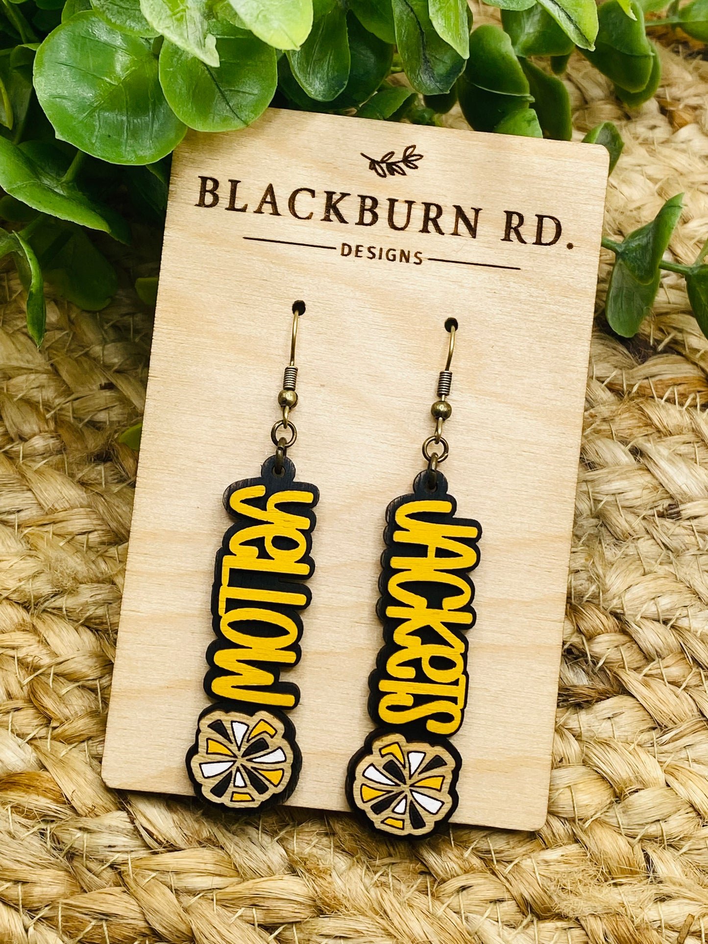 Yellowjackets Sport Bar Dangles (choose sport)