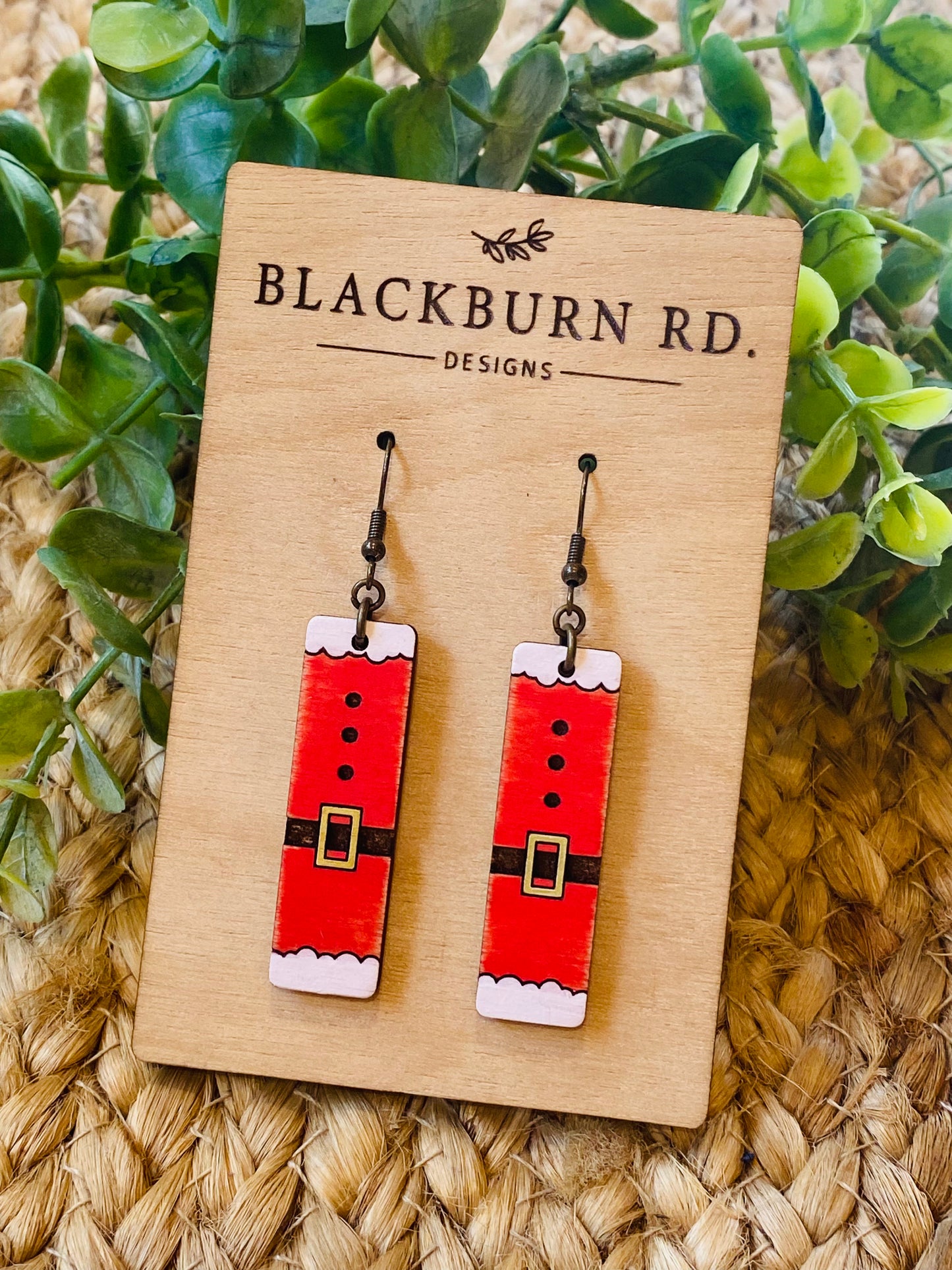 Holiday Bar Dangle Earrings