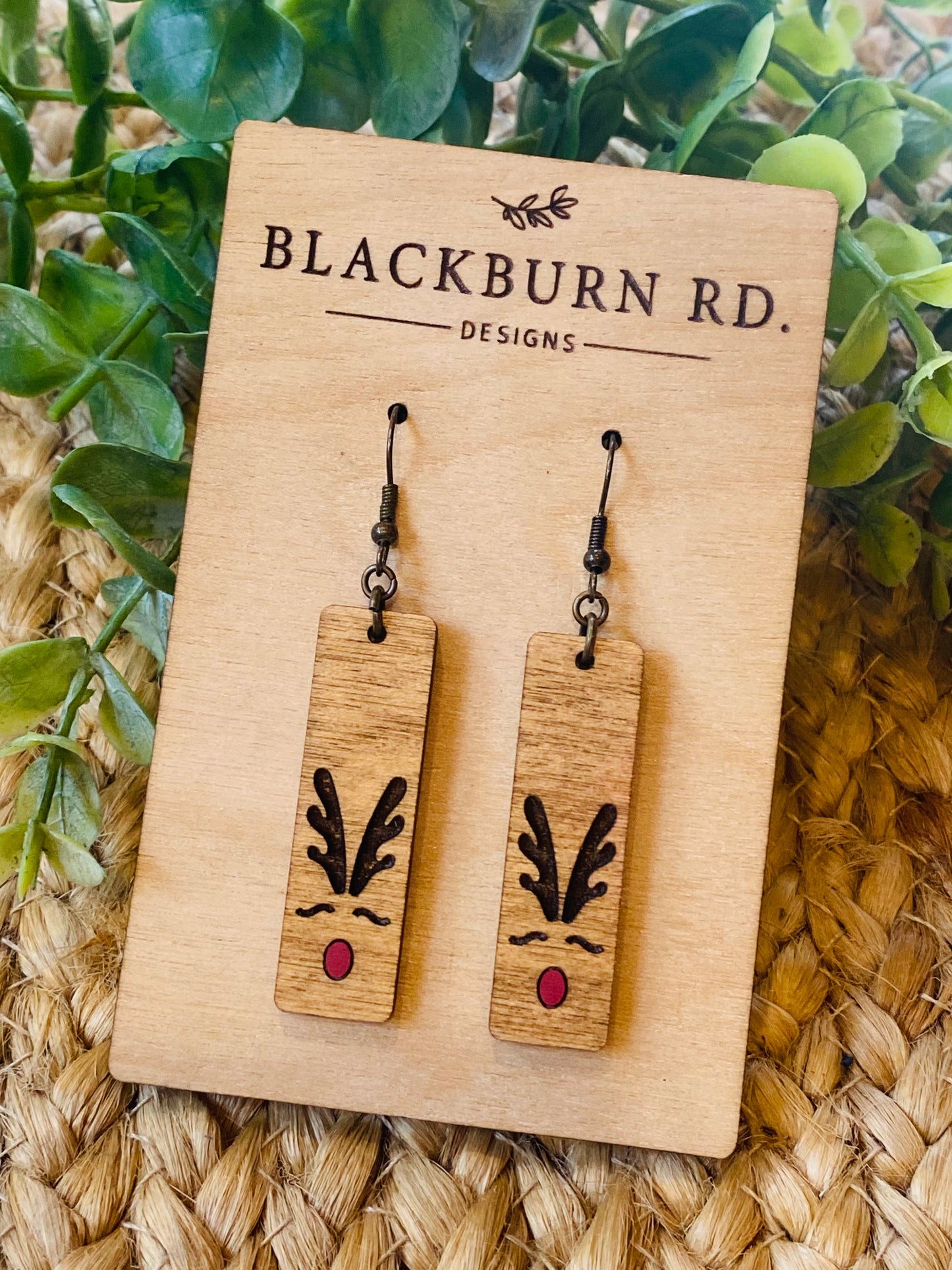 Holiday Bar Dangle Earrings