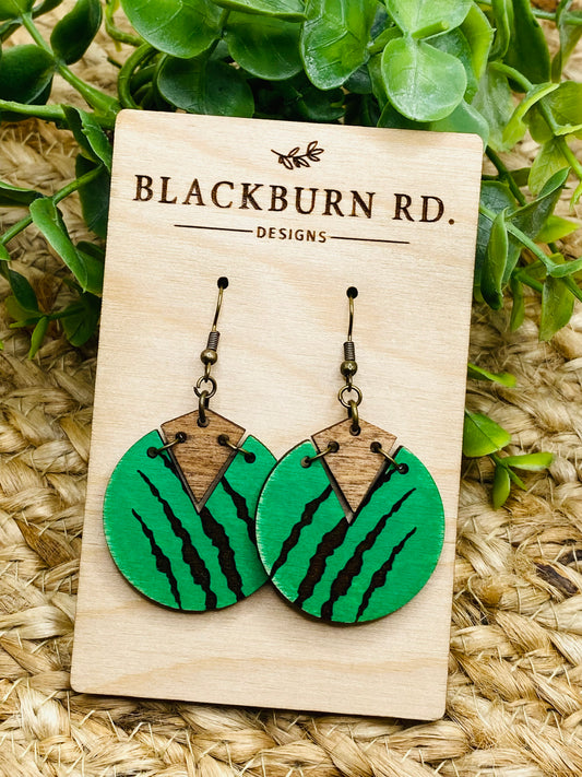 Boho Wildcat Claw Mark Dangles
