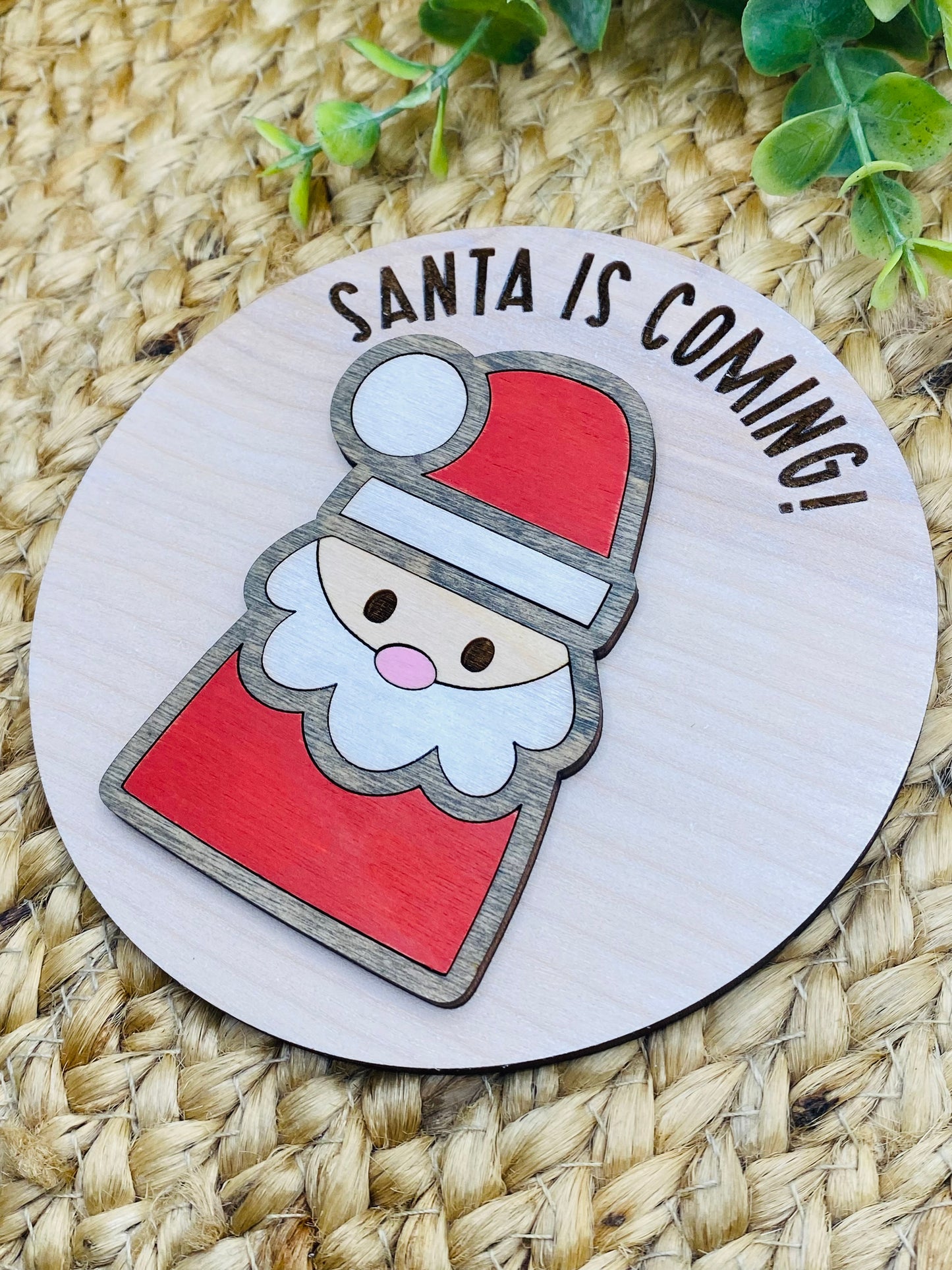 Santa is Coming Insert