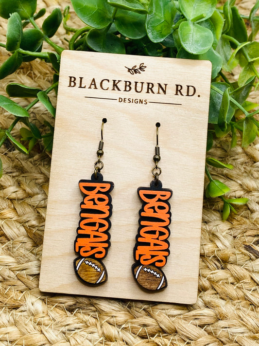 Bengals Bar Dangles