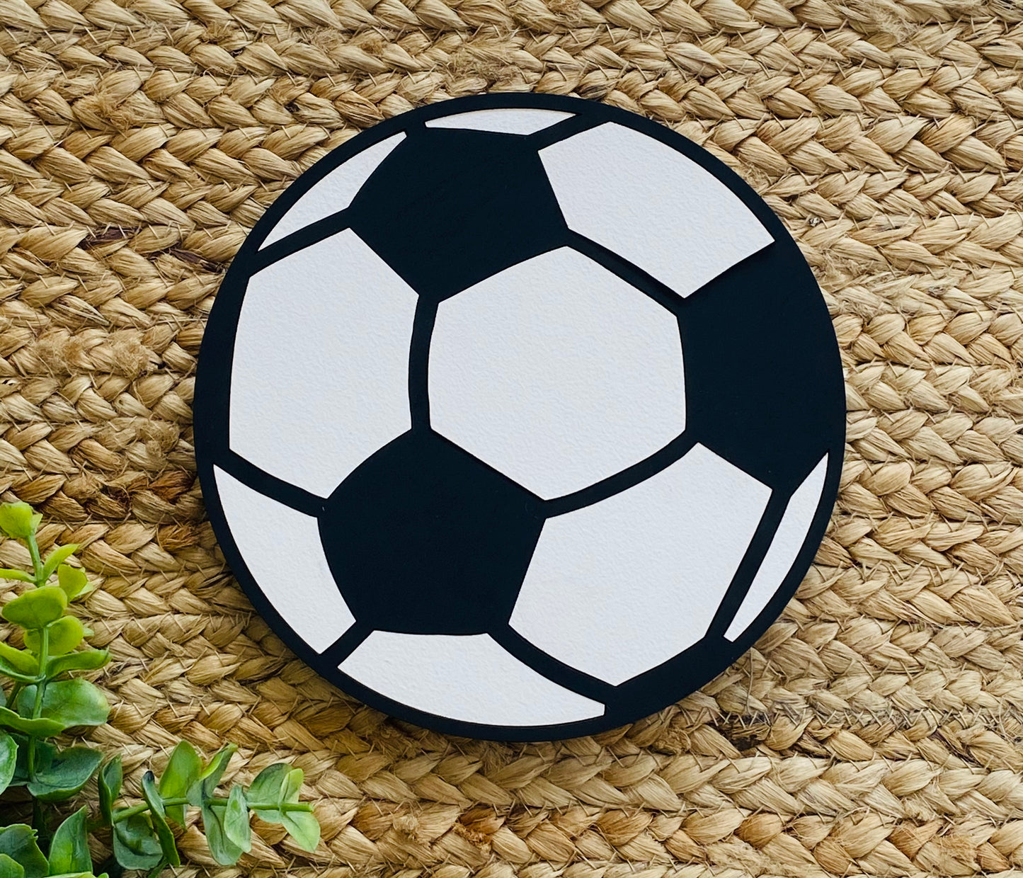 Soccer Ball Porch Leaner Insert