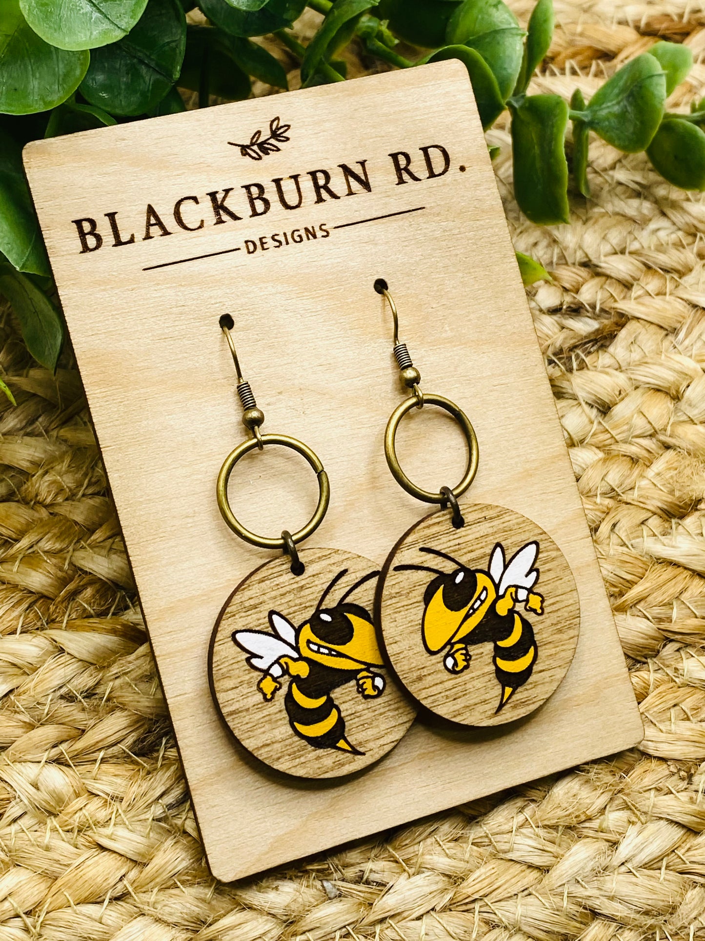 Yellowjacket Logo Dangles