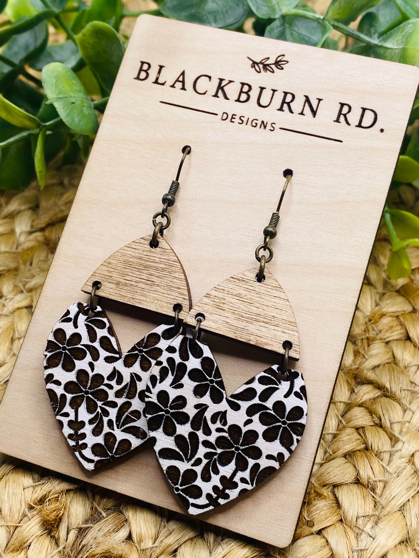 Lilly’s Flower Pattern Earrings