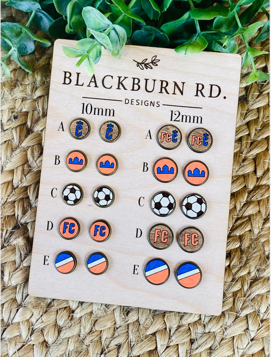 FC Cincinnati Stud Earrings