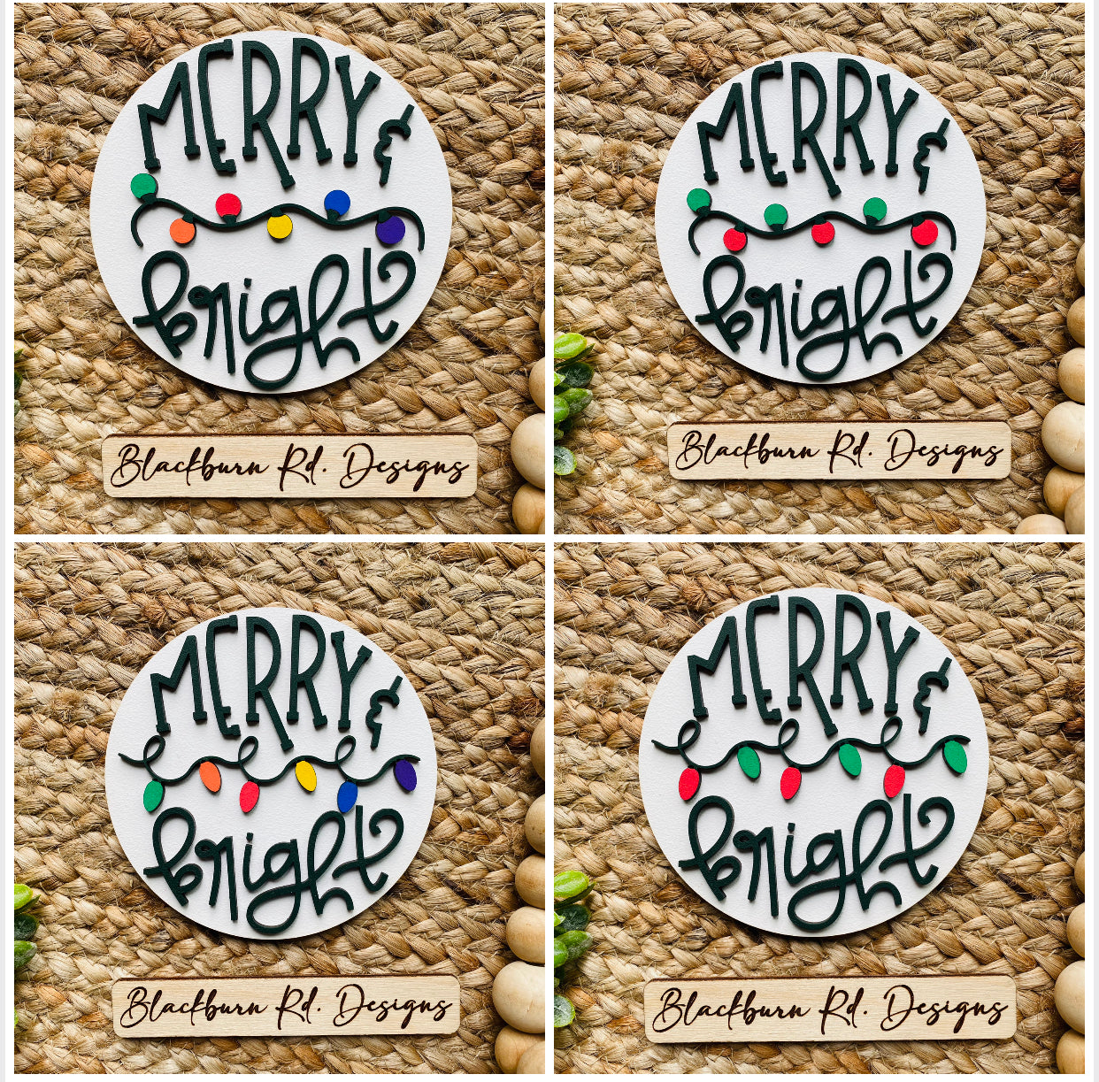 Merry and Bright Bulbs Insert