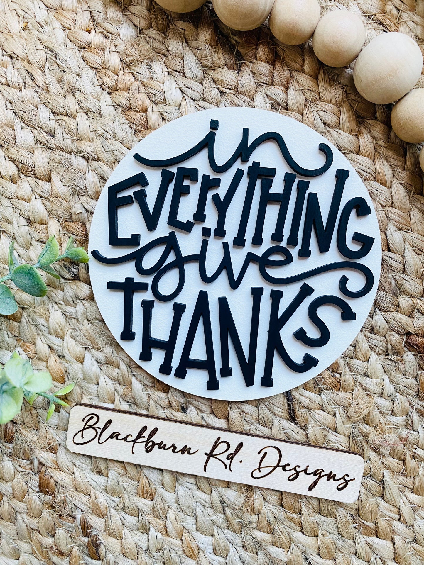 In Everything Give Thanks Insert