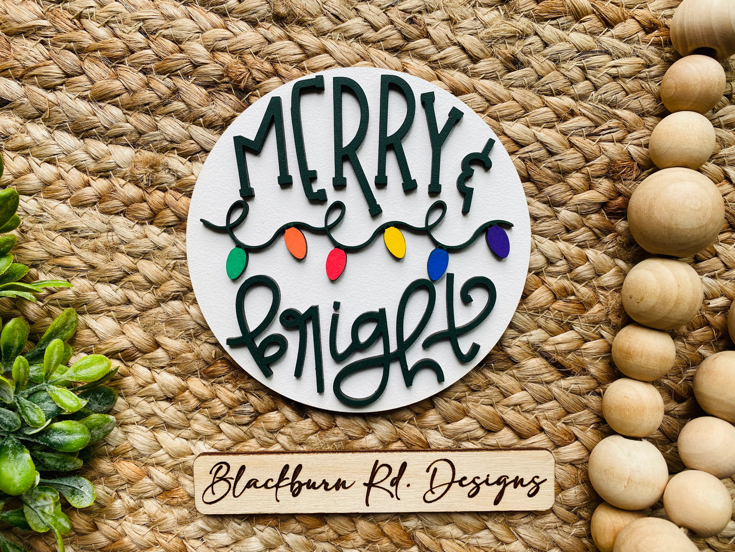 Merry and Bright Bulbs Insert