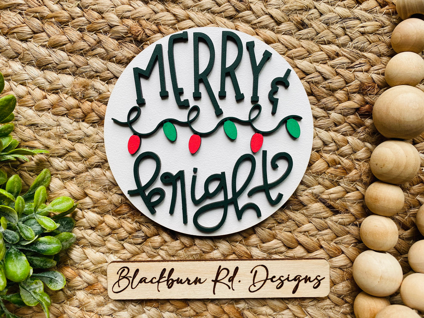 Merry and Bright Bulbs Insert