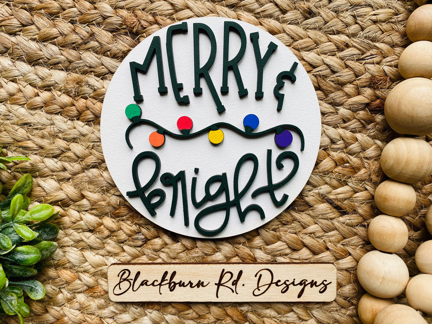 Merry and Bright Bulbs Insert