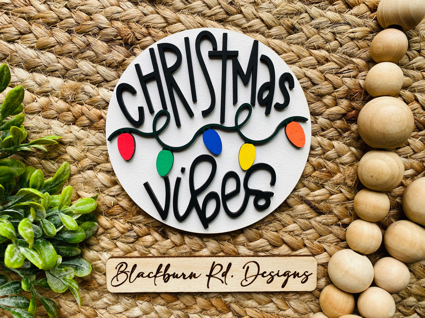 Christmas Vibes Traditional Bulbs Insert