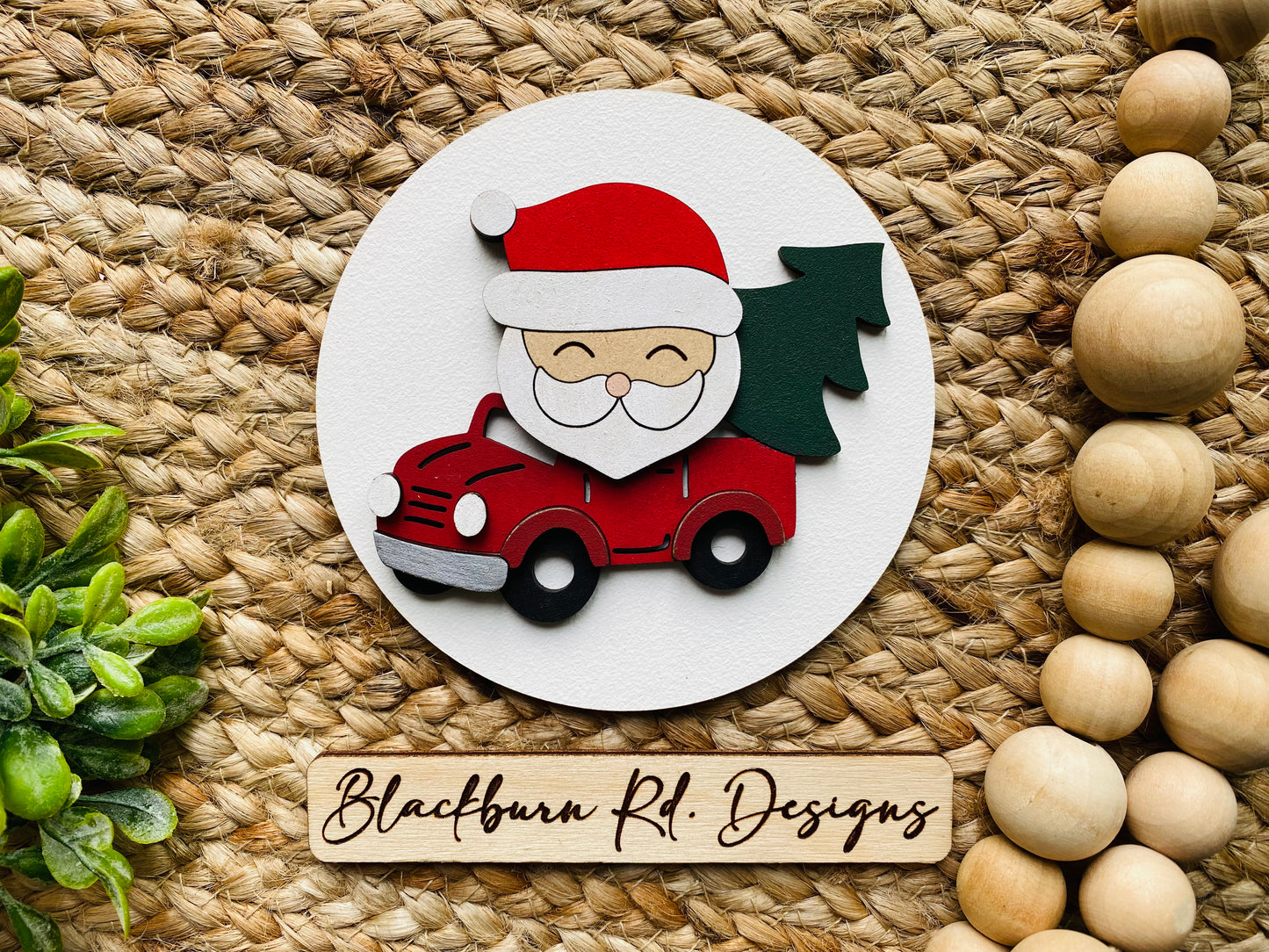 Santa Truck Insert