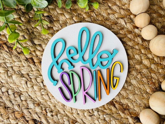 Hello Spring Insert