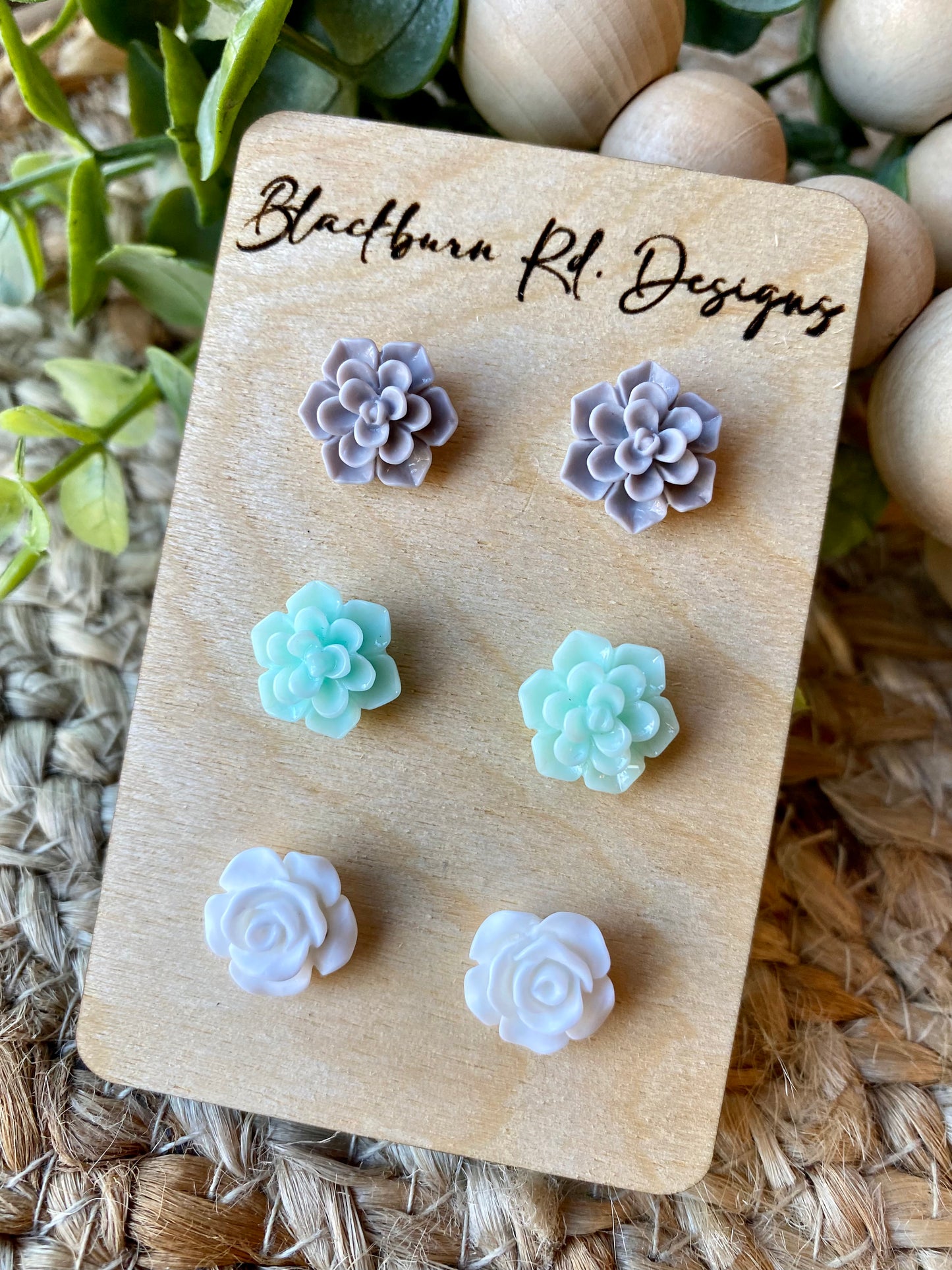 Flower Studs