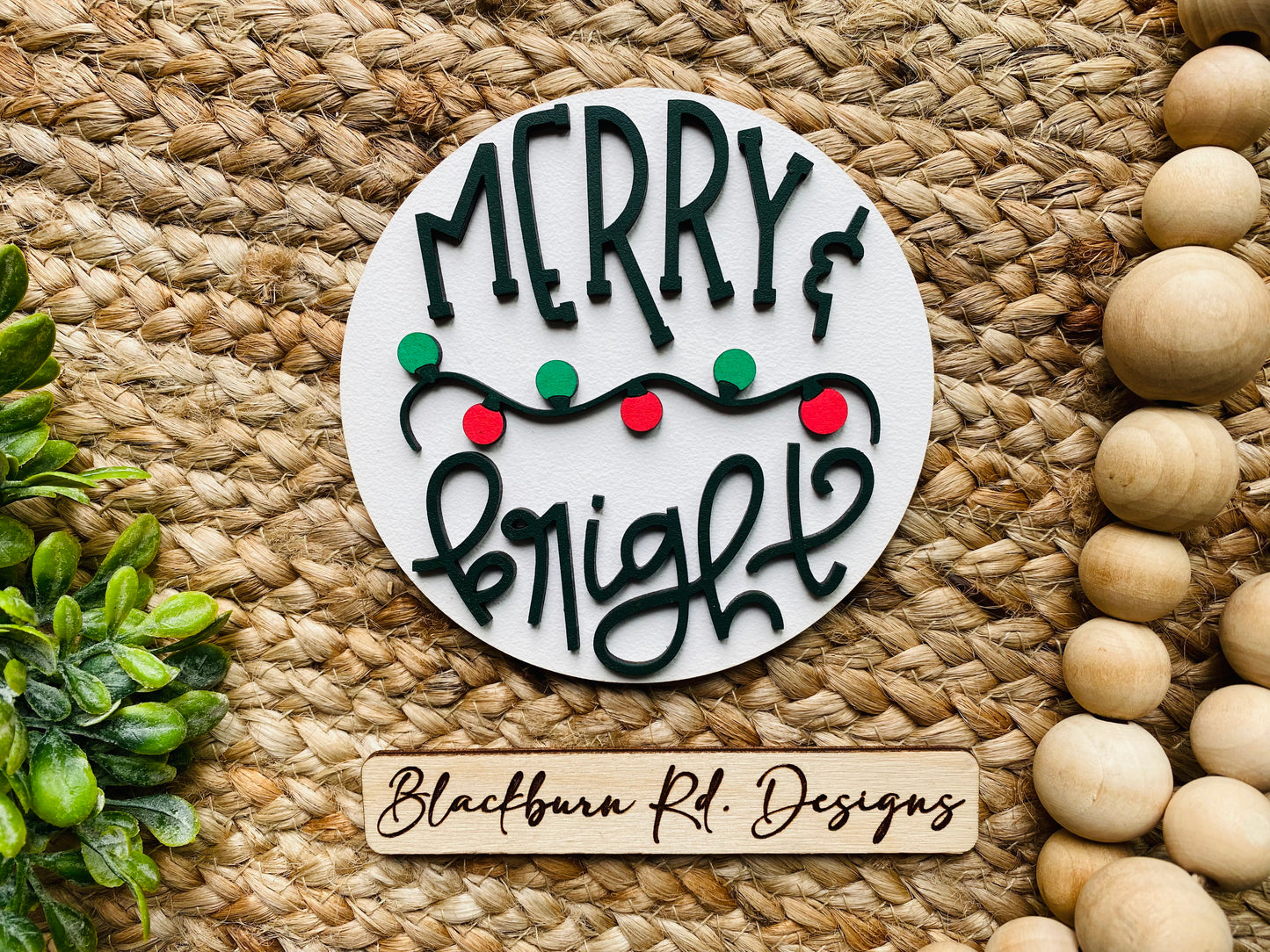 Merry and Bright Bulbs Insert